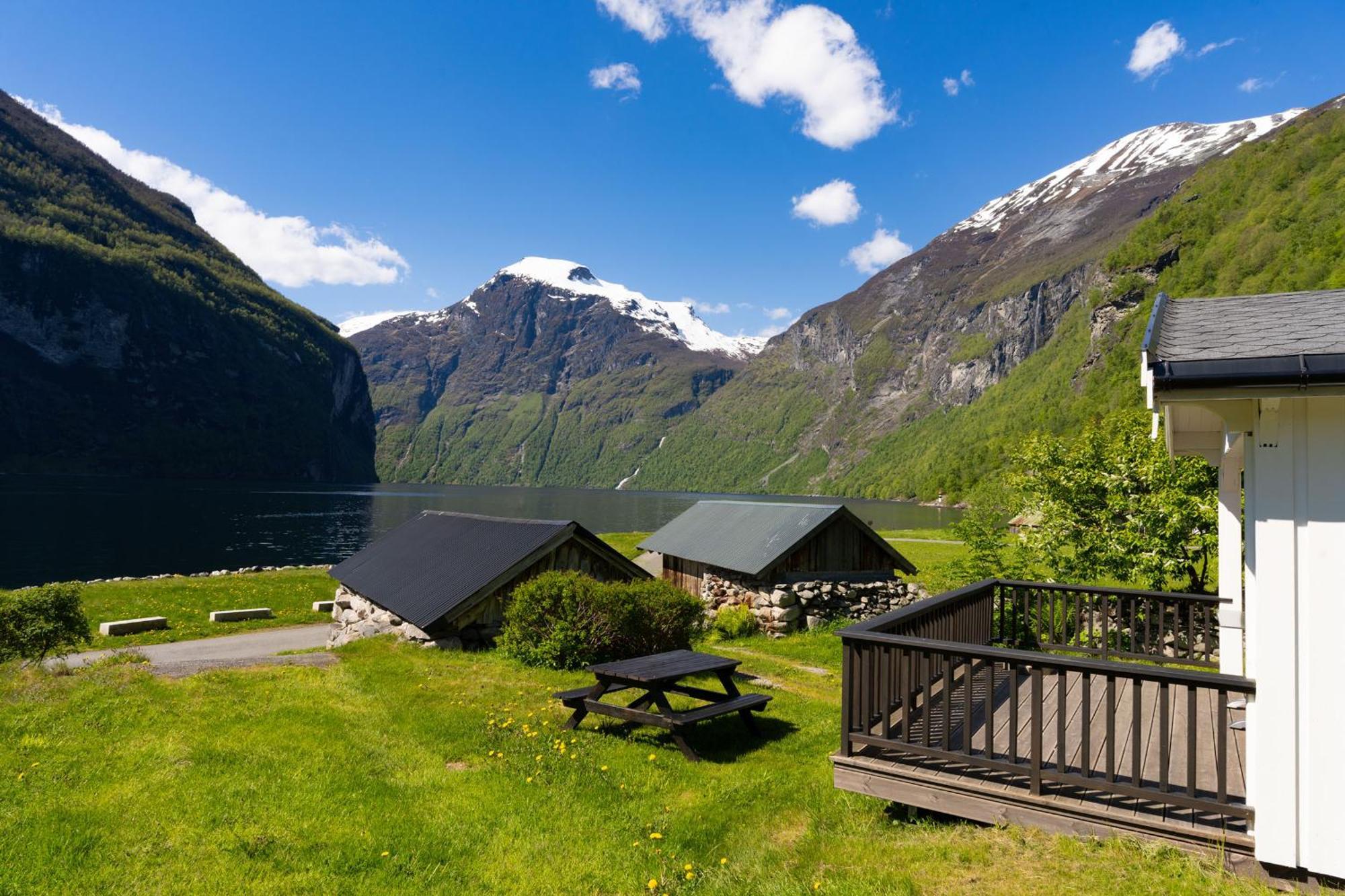 Geirangerfjorden Feriesenter Hotel Kültér fotó